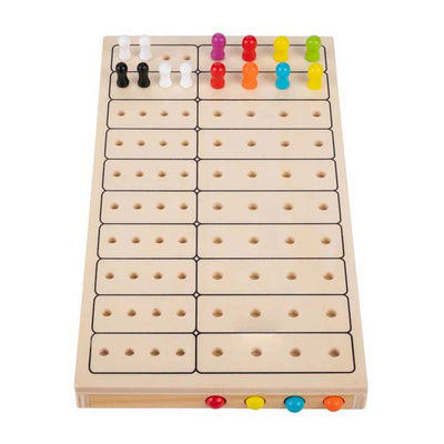 Houten geheime code spel