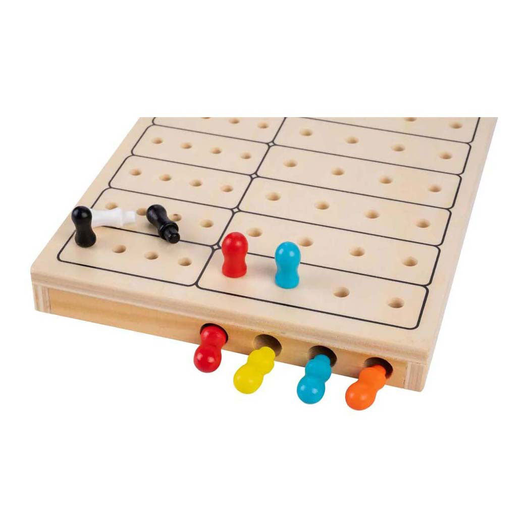 Juego de código secreto de madera