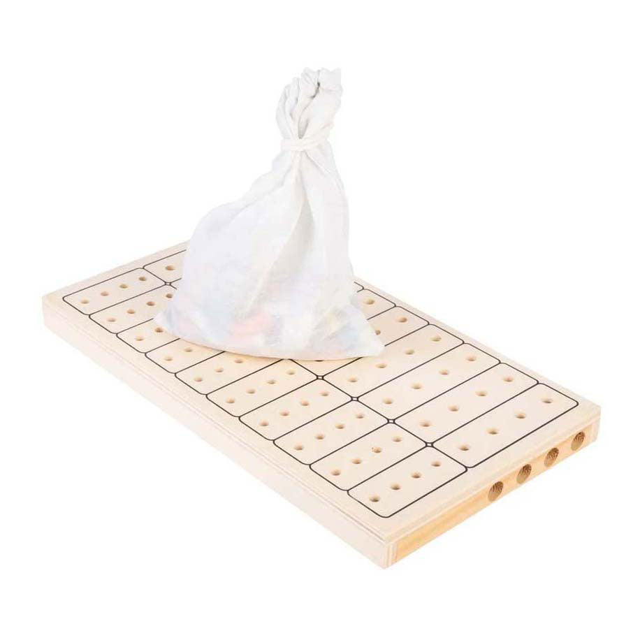 Juego de código secreto de madera