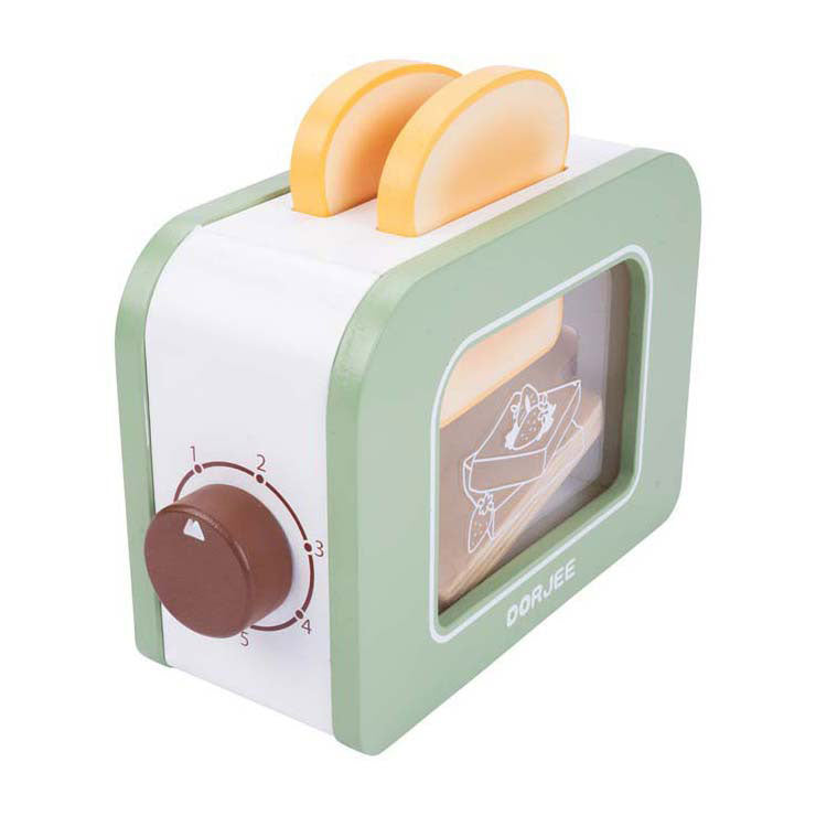 Wooden toaster with timer