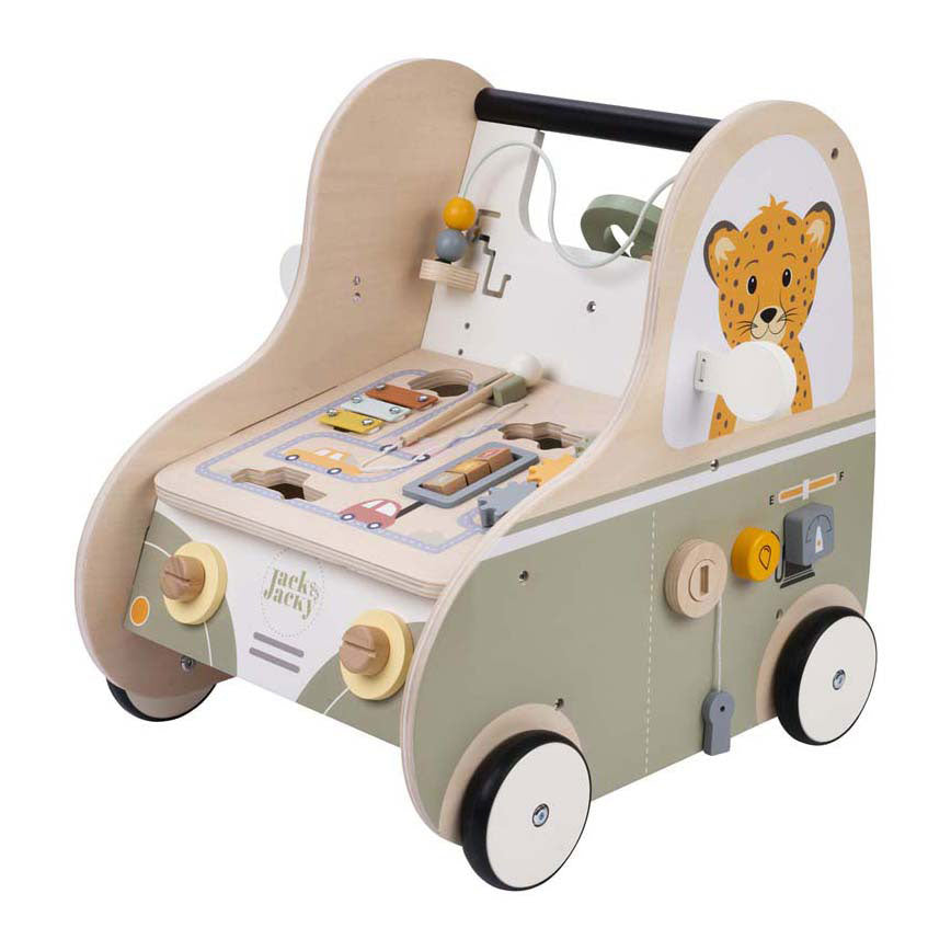 Auto walker in legno jack jacky