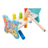 Houten hamerbank dieren