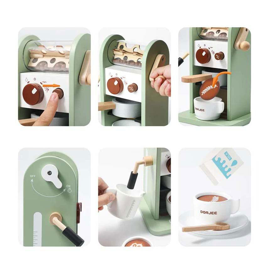 Dorjee Cafetero Junior Wood Mint Mint Green