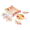 Juego de pizza gourmet de madera, 20 piezas