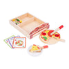 Juego de pizza gourmet de madera, 20 piezas