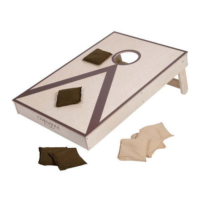 Juego de lanzamiento individual Cornhole 90x60cm - 2x4 bolsas