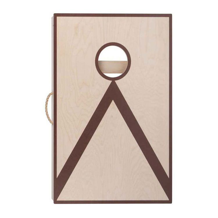 Gioco da lancio singolo Cornhole 90x60cm - 2x4 sacchi