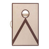 Juego de lanzamiento individual Cornhole 90x60cm - 2x4 bolsas