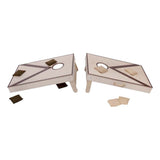 Cornhole double throwing game 90x60cm - 2x4 bags - afbeelding 4