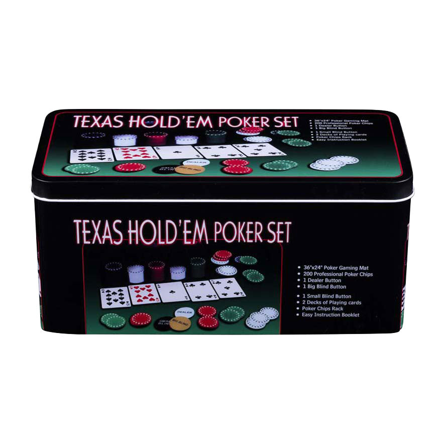 Set completo di poker Engelhart con 200 fiches