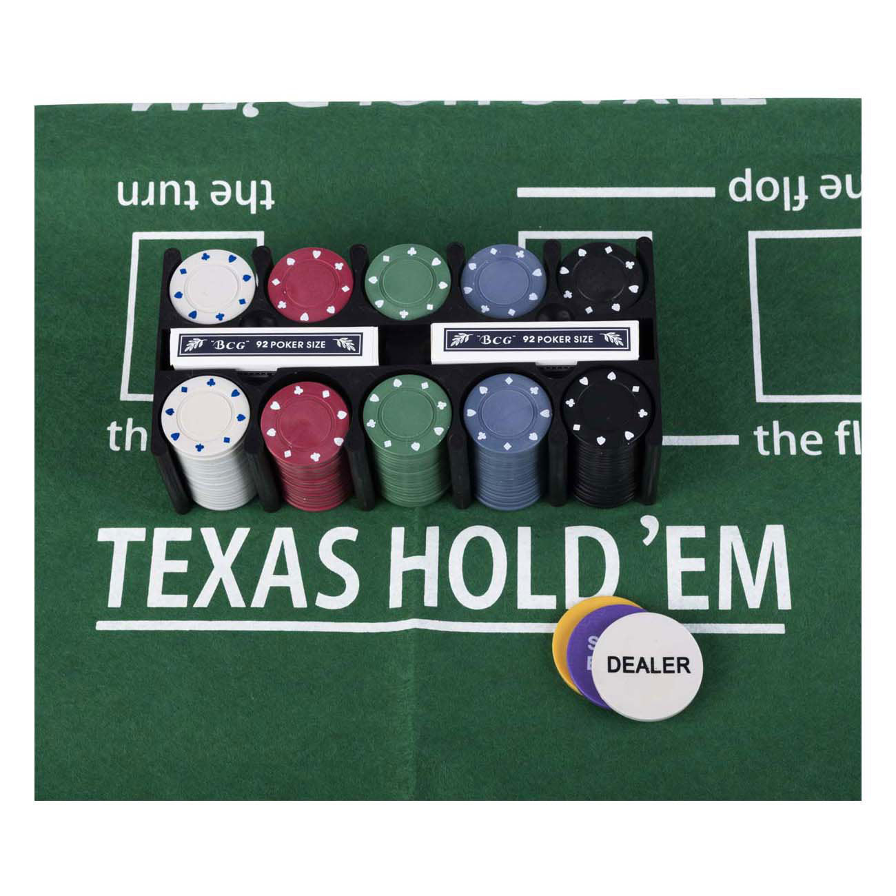 Set completo di poker Engelhart con 200 fiches