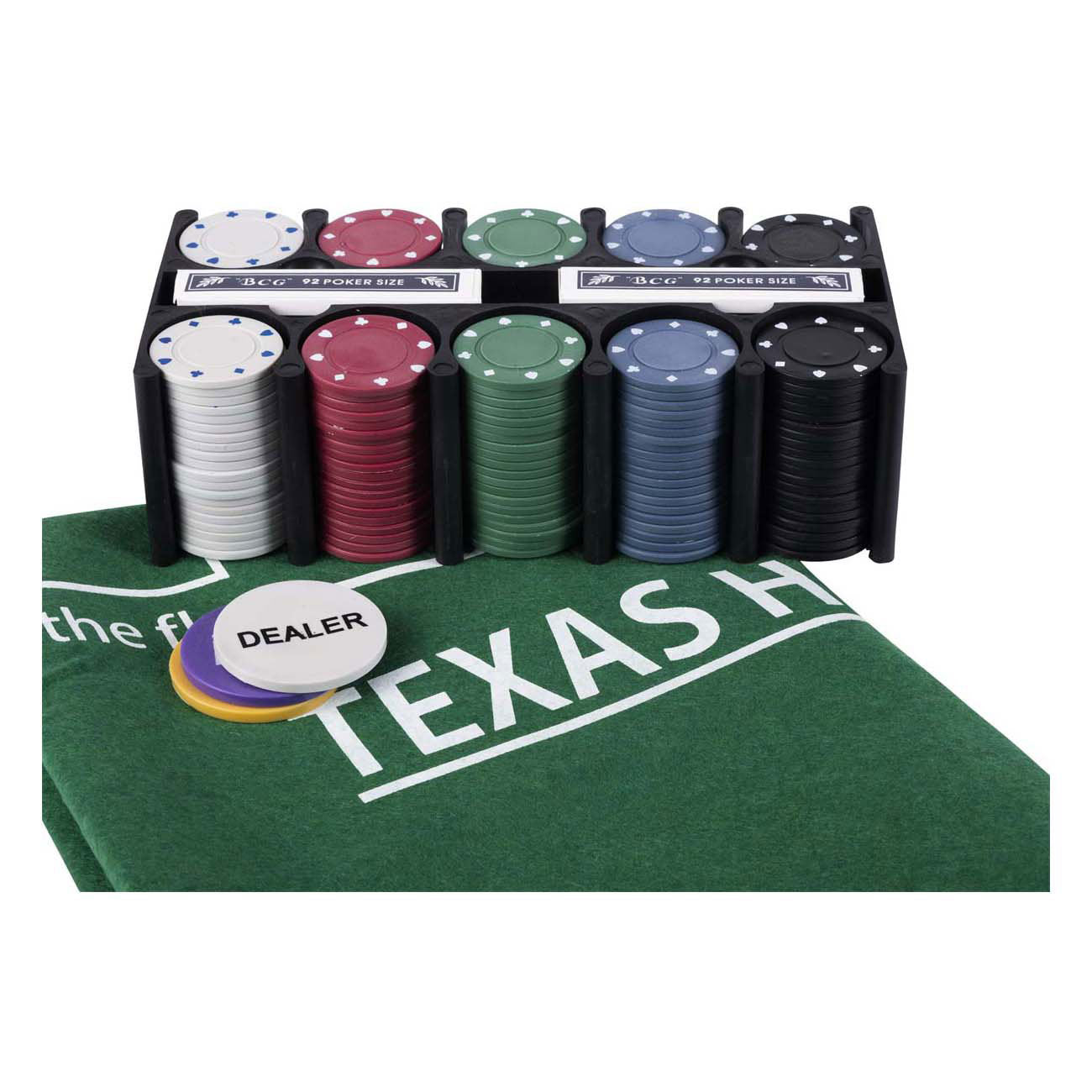 Set completo di poker Engelhart con 200 fiches