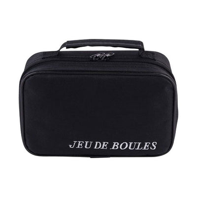 Jeu de boules set in tas