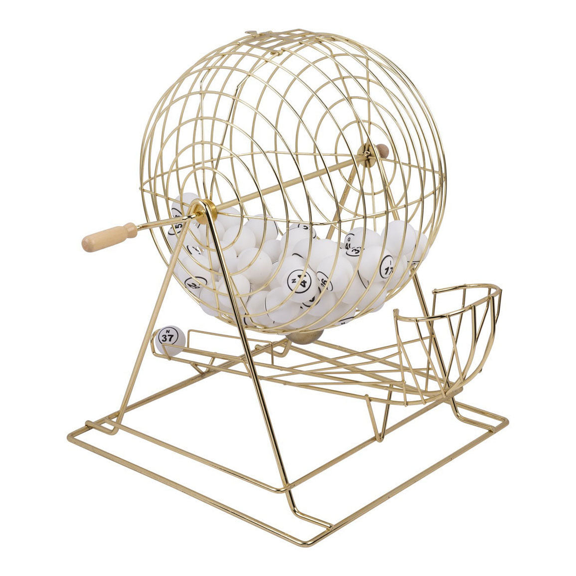 Bobina da bingo Oball molto grande, incluse le carte da bingo