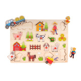 Imp Wooden Puzzle Farm, 17st. - afbeelding 2