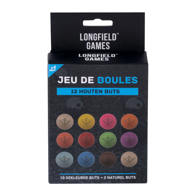 Engelhart jeu de boules peros 12 bolas de madera - 30mm