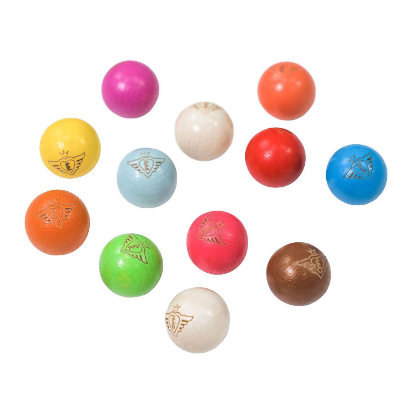 Engelhart jeu de boules peros 12 bolas de madera - 30mm