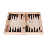 Cassetta in legno di scacchi e backgammon a lungo termine 30x16x4 cm - afbeelding 3