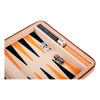 Gioco da viaggio backgammon Engelhart con cerniera - beige
