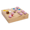 Gioco di maialini in bambù con maialini in silicone