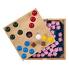 Gioco di maialini in bambù con maialini in silicone