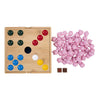 Gioco di maialini in bambù con maialini in silicone