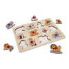 Puzzle de animales del zoológico - 12 piezas