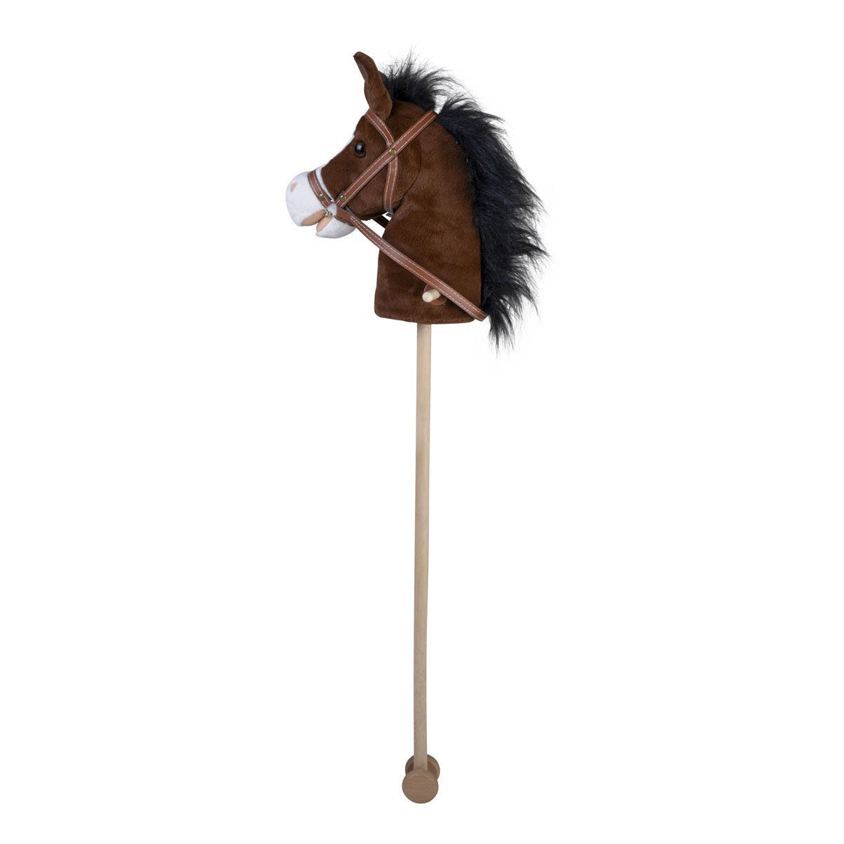 Caballo de madera marrón - 95cm