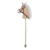 Cavallo da hobby in legno beige - 95 cm