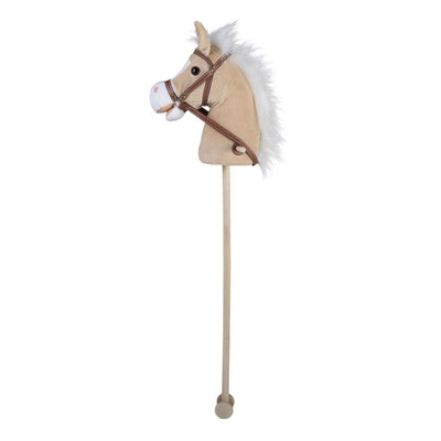 Caballo de madera beige - 95cm