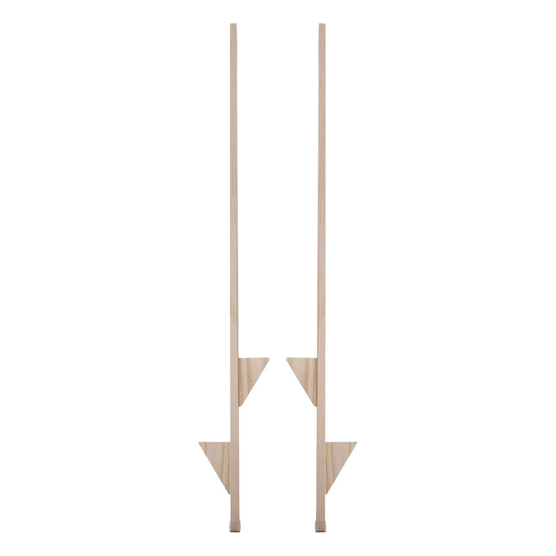 Trampoli in legno chiaro - 170 cm