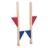 Engelhart stelten hout met gekleurde voetsteun set