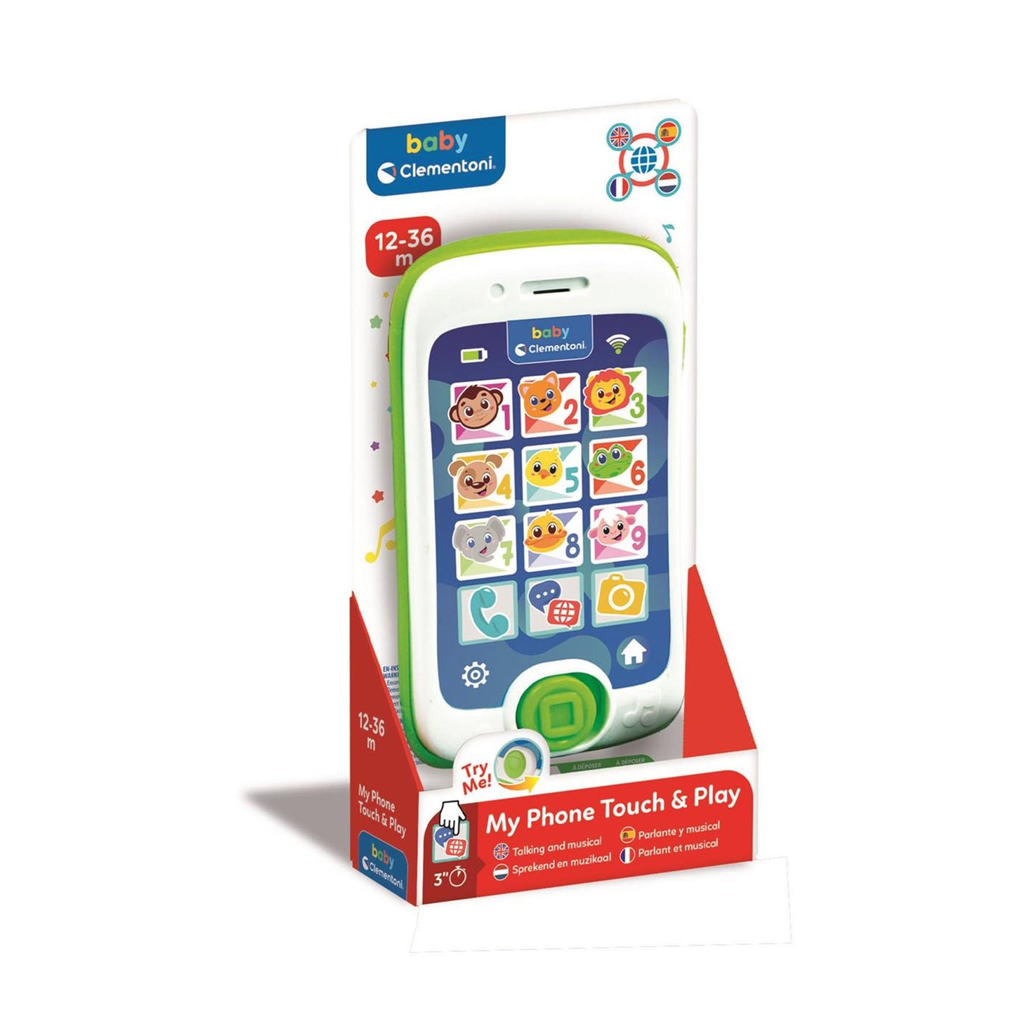 Clementoni Baby Touch e gioca il mio telefono