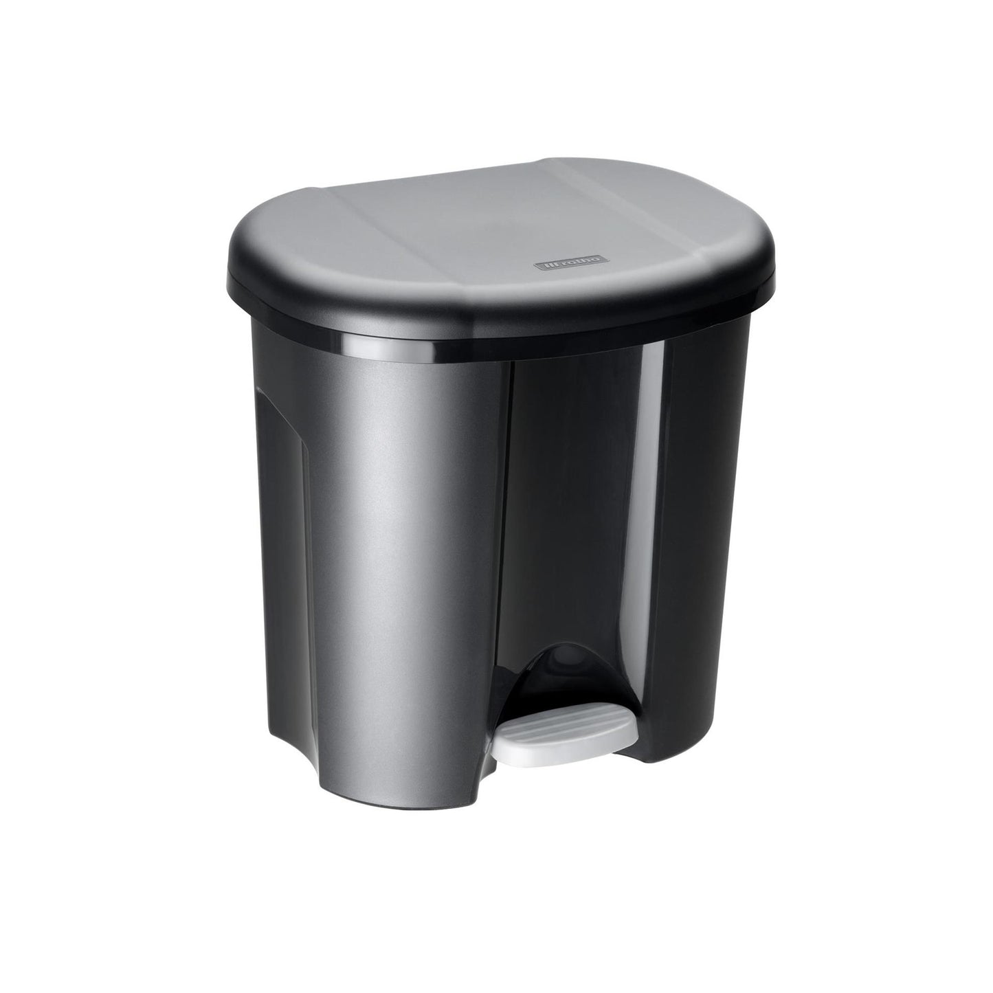 Separatore di rifiuti a pedale Rotho Pila 2x10l nero