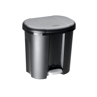 Separatore di rifiuti a pedale Rotho Pila 2x10l nero