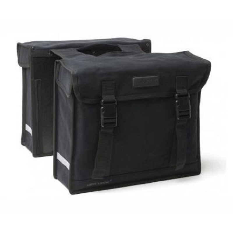 Nuova borsa per biciclette doppie di Looxs Deluxe - nero, 46L, impermeabile