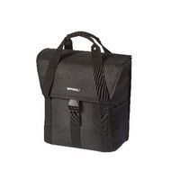 Borsa per biciclette di basilico diventa solo nero 16l