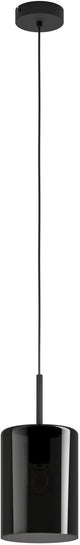 Eglo cadaques 1 hanglamp - 1 lichts - ø16 cm - e27 - zwart