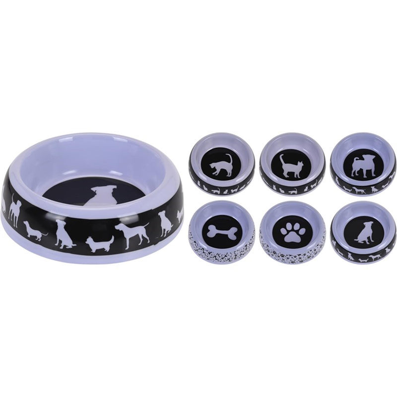 Dogs collection cuenco de comida para perros de plástico 18cm