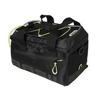 Basil Miles Trunkbag - Bolsa de negocios de equipaje negro deportivo para fondos deportivos - 7L - Black Lime