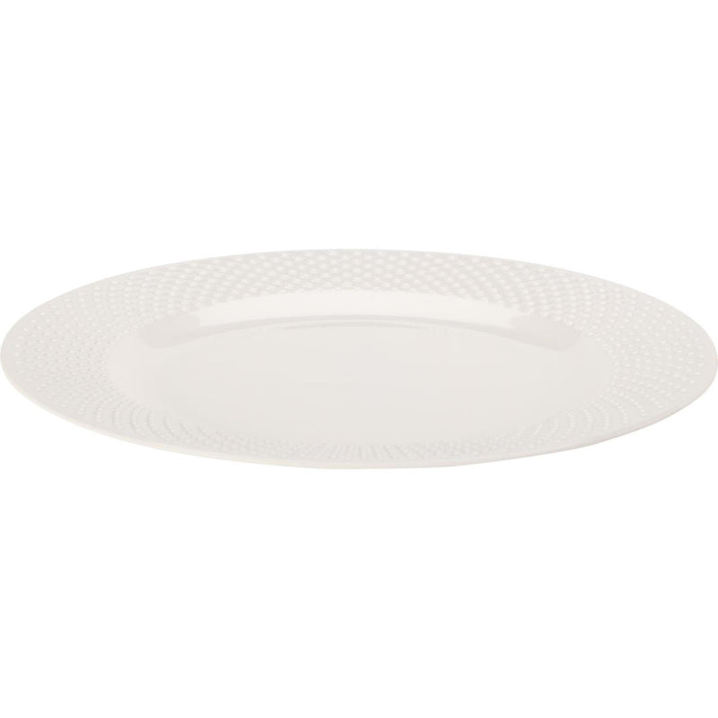Excelente plato para el hogar melamina ø28cm blanco