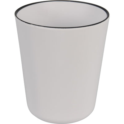 Eccellente tazza per casalinghi in melamina da 450 ml bianca