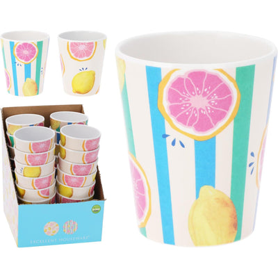 Excellent houseware cup melamine ø8xh10cm fruit