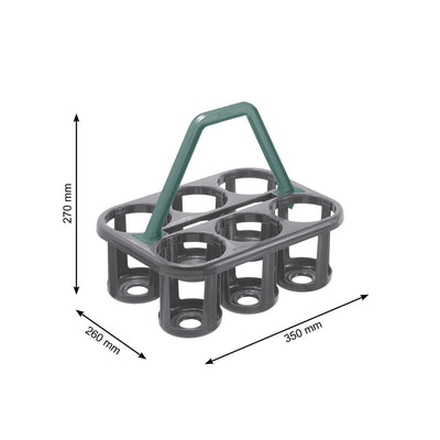 Rotho Rotho Basic Bottle Rack Antracite