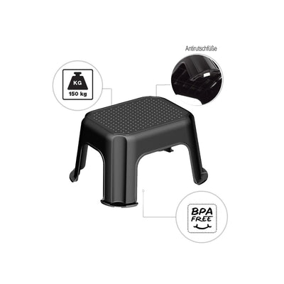 Rotho Rotho Basic Stapping Black
