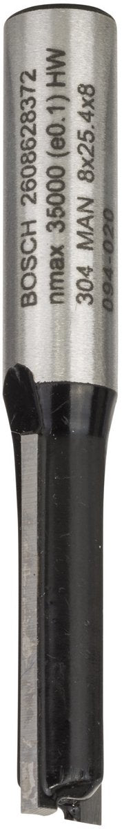 Fresa Bosch - 8 mm, d1 8 mm, l 25,4 mm, g 56 mm