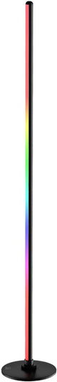 Lampada da terra Smart Home Deltaco - illuminazione RGB - alta 1,35 m - app, Alexa e Google Home