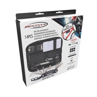 Conjunto de herramientas para bicicletas de 14 piezas