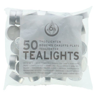 Tealights 6 ore 50 pezzi