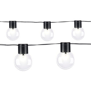 Guirnalda de iluminación de jardín con energía solar 4,9 m | 2 piezas